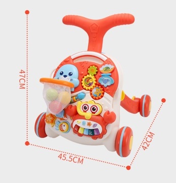 ИНТЕРАКТИВНЫЙ ОБРАЗОВАТЕЛЬНЫЙ СТОЛ WALKER PUSHER 5in1B