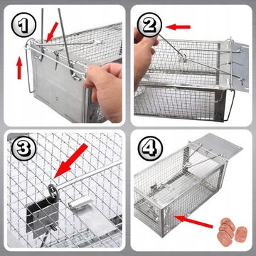 Ловушка более богатой мыши мыши грызун Мартен Кэдж Кейдж гуманитарная лапа