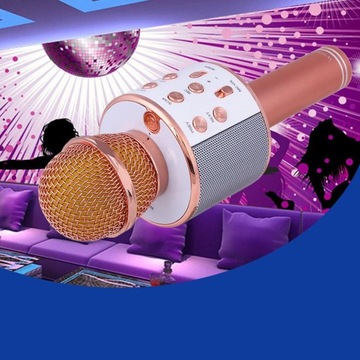БЕСПРОВОДНОЙ КАРАОКЕ С МИКРОФОНОМ BLUETOOTH