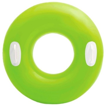 KOŁO DMUCHANE DO PŁYWANIA 76cm ZIELONE INTEX 59258