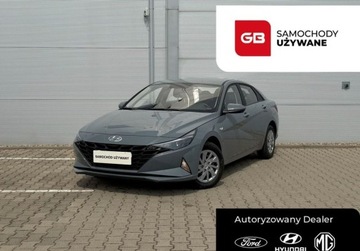 Hyundai Elantra VII Sedan 1.6 MPI 123KM 2022 Hyundai Elantra 1.6 MPI 123KM Modern CVT Salon PL FV23 1.6 Benzyna 123KM
