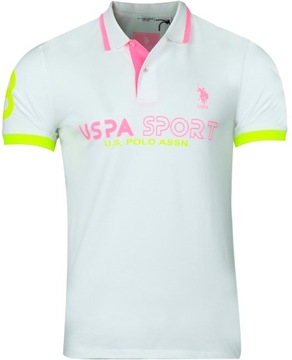 U.S. POLO ASSN. - MĘSKA KOSZULKA POLO RAMS 197 65194 50336 100 polówka