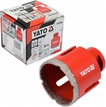 WIERTŁO DIAMENTOWE OTWORNICA DO GRESU PŁYTEK 51MM