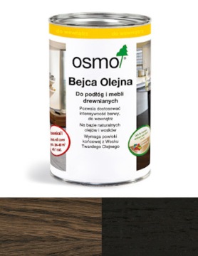 Osmo 3590 Bejca Olejna podłóg,mebli 1L Czarny