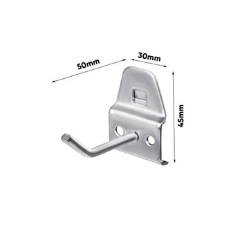 Маленький металлический крючок.Держатель доски TWP.