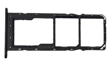 Szufladka tacka karty SIM LG K52 czarna