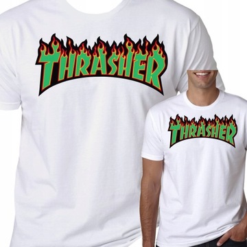 T-Shirt KOSZULKA THRASHER MAGAZINE LOGO M 0702