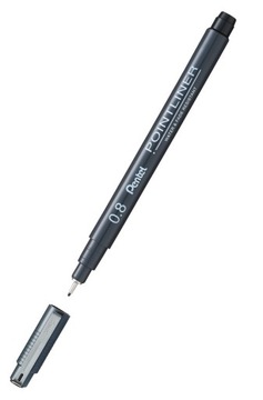 CIENKOPIS PENTEL KREŚLARSKI S20P 0,8MM CZARNY