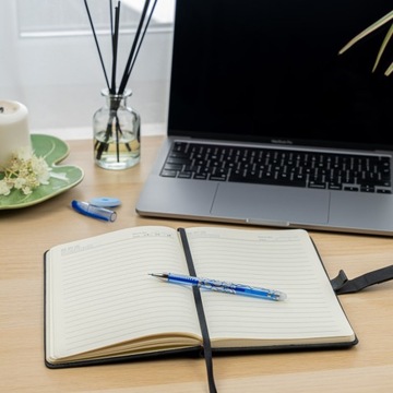 ЭКСПОЛИтура синих ручек: установка с картриджами и аксессуарами