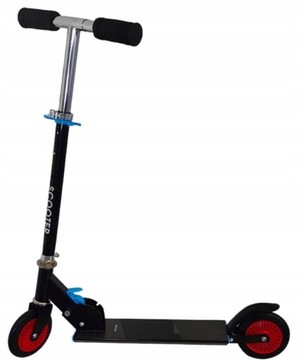 HULAJNOGA KOŁA 12cm dla DZIECKA SKŁADANA HAMULEC ALUMINIUM LEKKA MOCNA