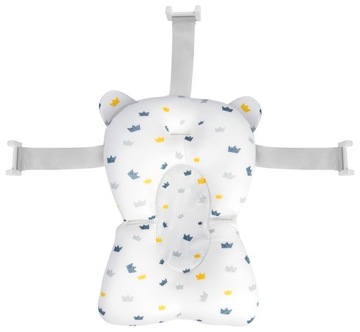 RICOKIDS ПОДУШКА ДЛЯ ДЕТСКОЙ ВАННЫ, БЕЛАЯ И СИНЯЯ