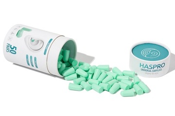 БУШИ 38дБ HASPRO TUBE ЗЕЛЕНЫЕ 100 шт. + ЧЕХОЛ.