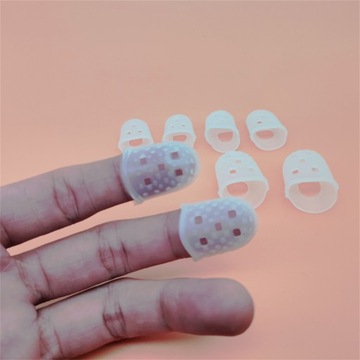 Силиконовые кончики пальцев 5 шт. для игры на гитаре