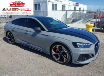 Audi A5 F5 2023 Audi RS5 Coupe 2023r., SportBack, od ubezpieczalni 2.9 Benzyna 444KM