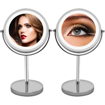 КОСМЕТИЧЕСКОЕ ЗЕРКАЛО С ПОДСВЕТКОЙ ДЛЯ МАКИЯЖА