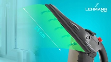 Мощный стеклоочиститель для высоких стекол и зеркал ПРЕДСТАВЛЯЕТСЯ ВАМ