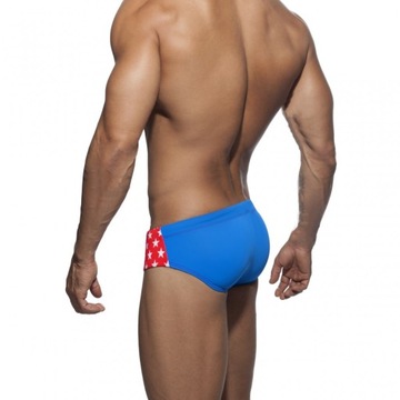 МУЖСКИЕ КУПАЛЬНИКИ СО ЗВЕЗДАМИ, ДВУХЦВЕТНЫЕ, XL