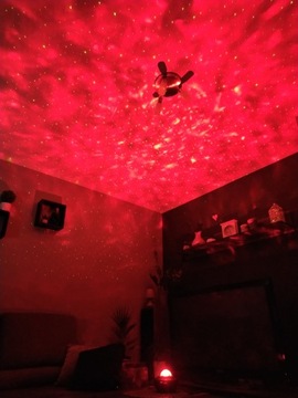 PROJEKTOR GWIAZD STAR LED USB LAMPKA NOCNA PILOT