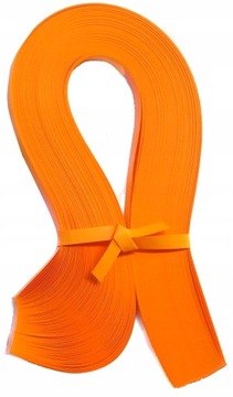 Paski do Quillingu 5 mm 200 szt POMARAŃ. FLUO C4