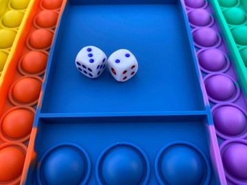 СЕНСОРНАЯ АНТИСТРЕССОВАЯ ИГРА POP IT PUSH BUBBLE XXL