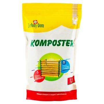 ZIELONY DOM KOMPOSTER 1,5KG