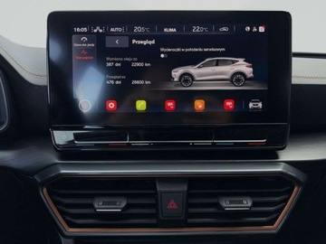 Cupra Formentor Crossover 1.5 TSI 150KM 2023 Cupra Formentor 1.5TSI 150KM Kubelkowe Fotele SerwisASO Acc Kessy Virtual, zdjęcie 30