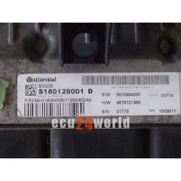 DUCATO JUMPER BOXER JEDNOTKA 2.2 HDI S180129001D 9678994080 SADA STARTOVACÍ