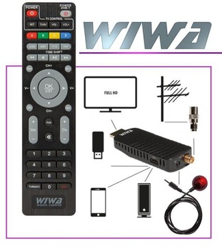 WIWA H.265 MINI DVB-T/T2 тюнер | НОВЫЙ СТАНДАРТ ПРИЕМА