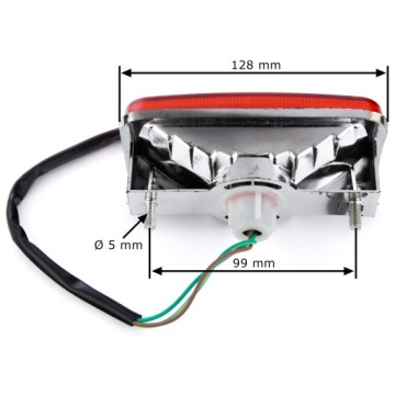 ФОНАР ЗАДНИЙ ATV 125 FUXIN WB