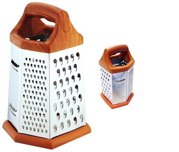 Терка кухонная 6 В 1 КВАДРАТНАЯ ДЛЯ ОВОЩЕЙ KH4081