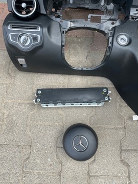 MERCEDES C w205 КОМПЛЕКТ ПОДУШЕК БЕЗОПАСНОСТИ ПОДЪЕМНОЙ ПАНЕЛИ ПЕРЕДНЕЙ ПАНЕЛИ ОРИГИНАЛ.