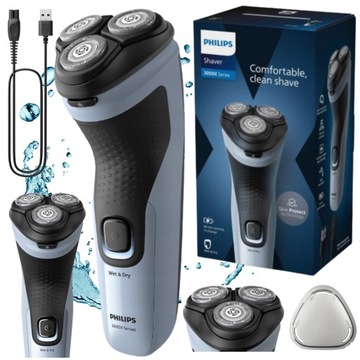 GOLARKA MĘSKA PHILIPS X3003 GŁOWICOWA TRYMER