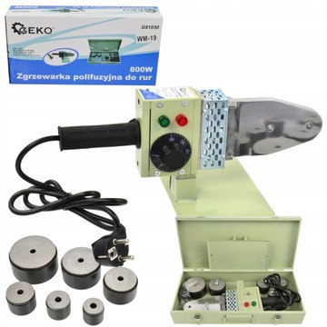 СВАРОЧНЫЙ АППАРАТ ДЛЯ СВАРКИ ТРУБ ПП ПВХ STRONG 6 МАТРИЦ