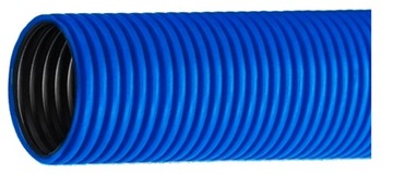 АРОТ ГОФРИРОВАННАЯ ТРУБА 2-слойный трубопровод синий до земли HDPE 75/61 450N 50м