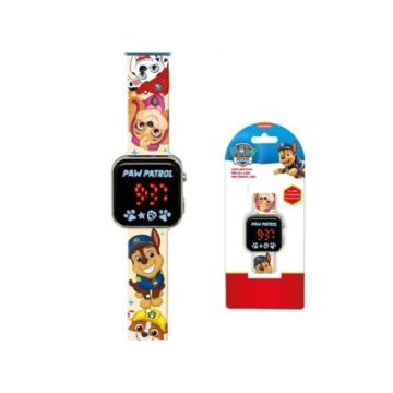 Годинник LED з календарем Щенячий Патруль Щенячий патруль PW19961 Kids Euroswan Kids