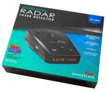 ANTYRADAR DETEKTOR WHISTLER GT-138XI na fotoradar