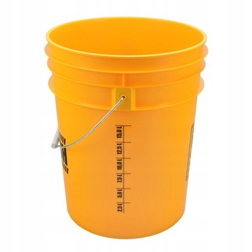 Ведро для стирки Work Stuff желтое WASH 20 л