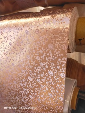 3D МЕТАЛЛИЗИРОВАННАЯ Клеенка по метрам СКАТЕРТЬ 140 Розовый