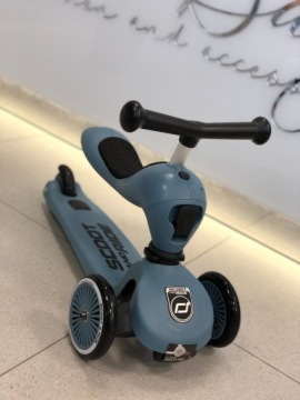 НАБОР СКУТЕРА Scoot And Ride 2 в 1 + ШЛЕМ XXS-S СТАЛЬ 1+ + БЕСПЛАТНО