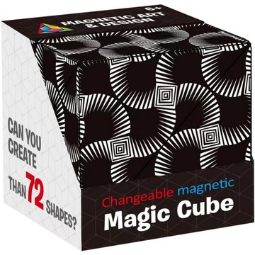MAGNETYCZNA KOSTKA MAGIC CUBE FIDGET ANTYSTRESOWY 70 MOŻLIWOŚCI MAGICZNA An