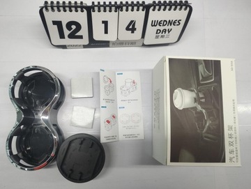 АВТОМОБИЛЬНЫЙ ДВОЙНОЙ ПОДСТАКАННИК СТАБИЛЬНЫЙ И ПРОЧНЫЙ ГИБКИЙ ЗАЖИМ