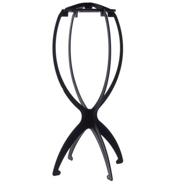 Складная регулируемая пластиковая подставка для парика.