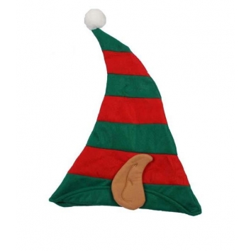 Czapka Elfa z Uszami r. uniwersalny święta Mikołaj Boże Narodzenie