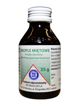 Krople miętowe Hasco 35 g