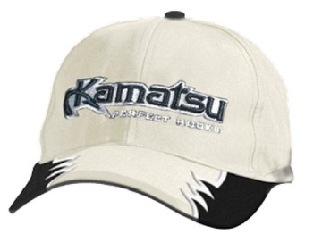 CZAPKA Z DASZKIEM KAMATSU NR 5, - KAMATSU