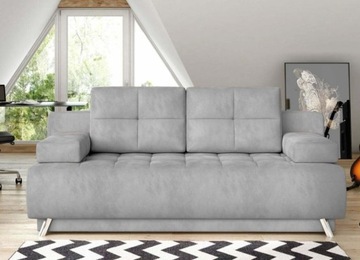 Sofa Oskania rozkładana funkcja spania pojemnik na pościel