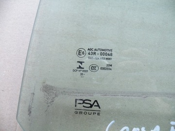 OPEL CORSA F 2021R SKLO (OKNO) BOČNÍ 5 DVEŘE LEVÝ ZADNÍ