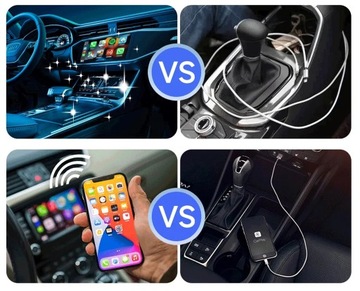 АДАПТЕР CARLINK 5.0 APPLE CARPLAY ANDROID AUTO WIRELESS