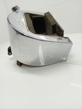 Масляный бак хромированный Harley Davidson softail 84+