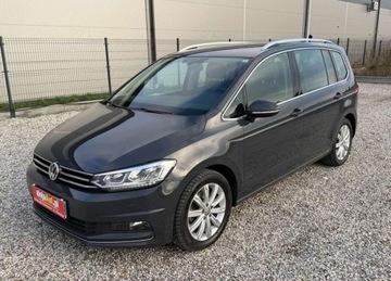 Volkswagen Touran III 2.0 TDI 150KM 2018 Volkswagen Touran Touran 2.0 TDI 150 km Bezwypadkowy 2018r Warszawa, zdjęcie 1